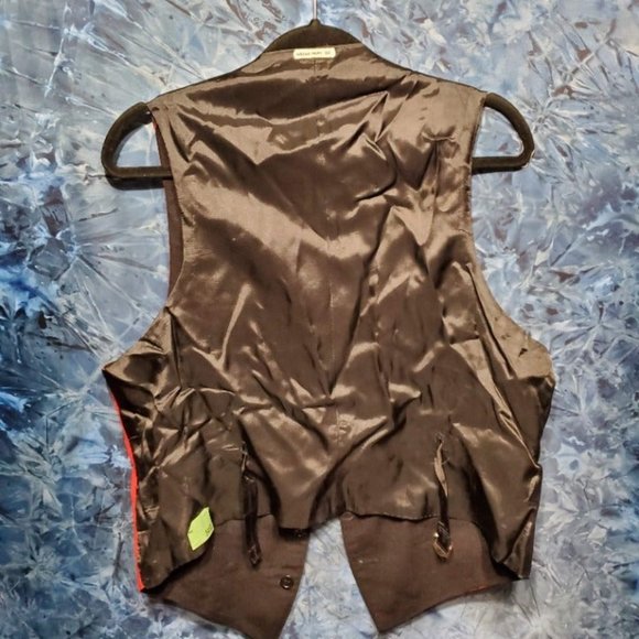 Men's Red Formal Vest - Picture 2 of 2